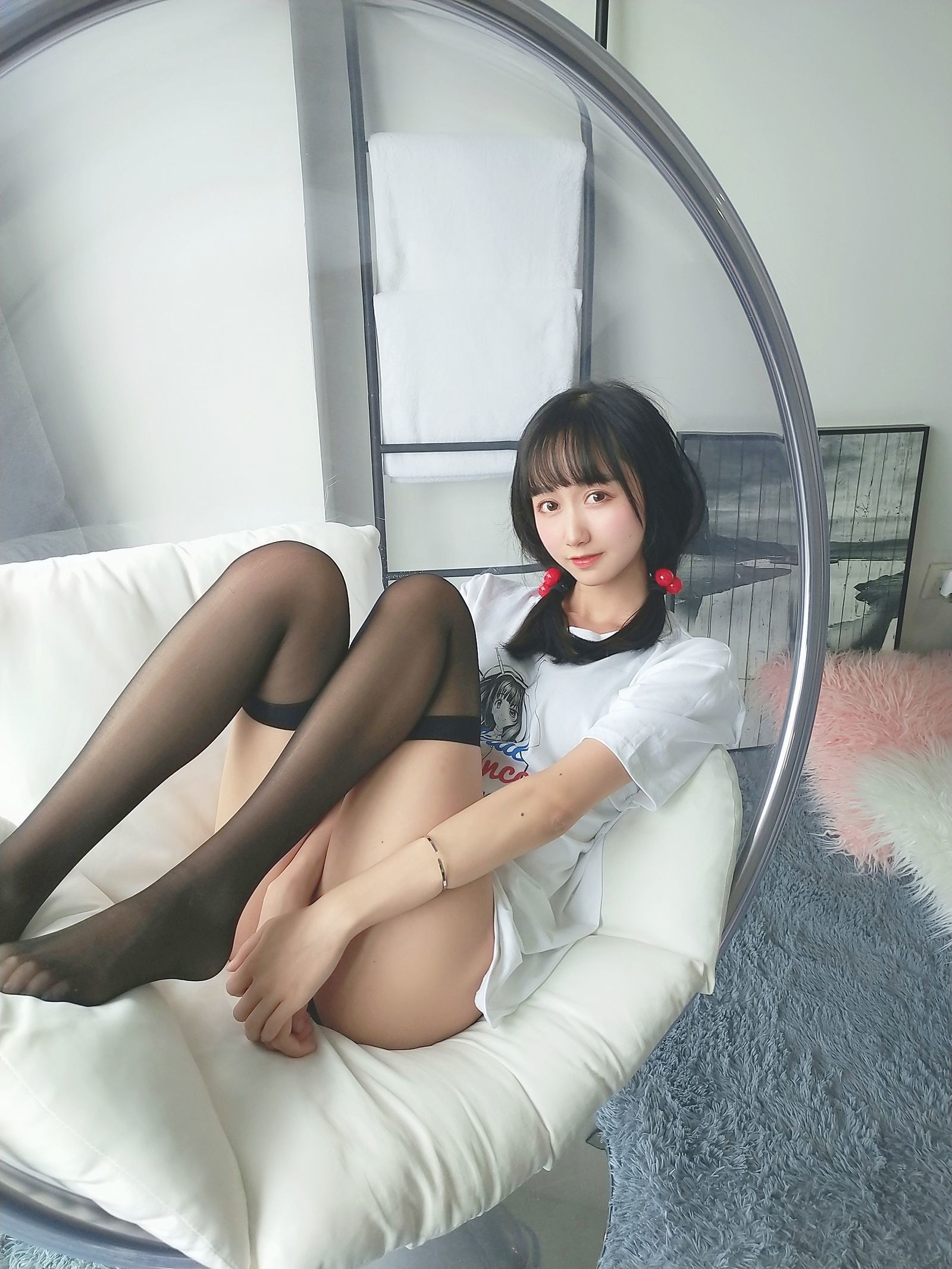[萝莉COS]木绵绵OwO智能型彼女T恤图插图8